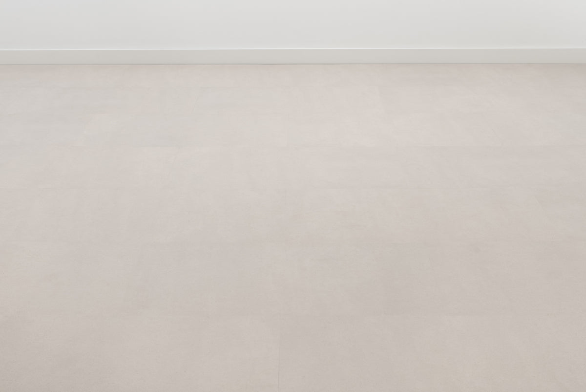 Floer Betonlook Sand Klebe - Vinyl Fliesen FLR - 3611 - Solzaleben.de