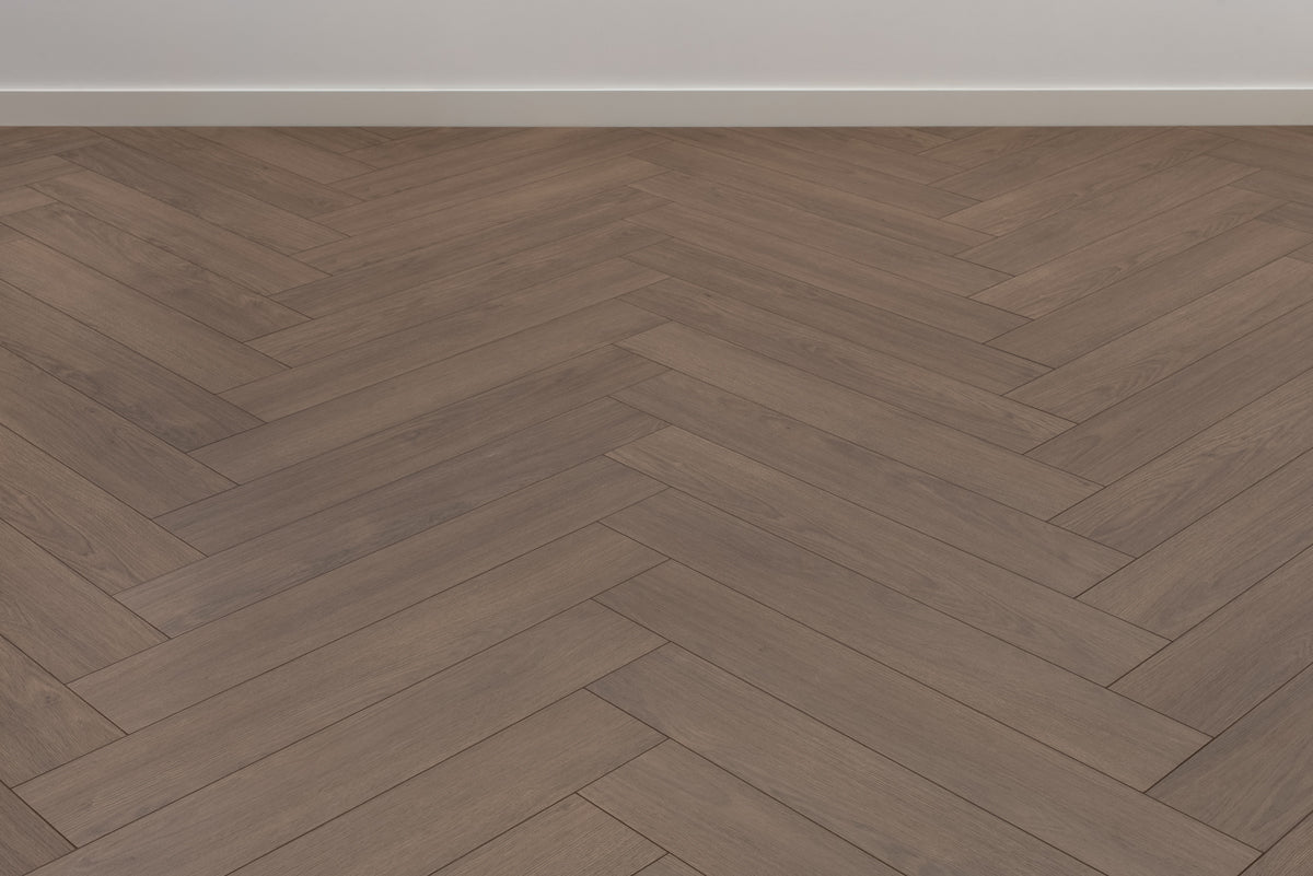 Floer Ceto Kakao Braun Walfishgrät Laminat FLR - 1615 - Solzaleben.de