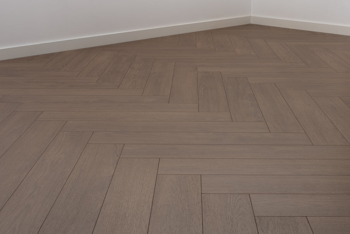 Floer Ceto Kakao Braun Walfishgrät Laminat FLR - 1615 - Solzaleben.de