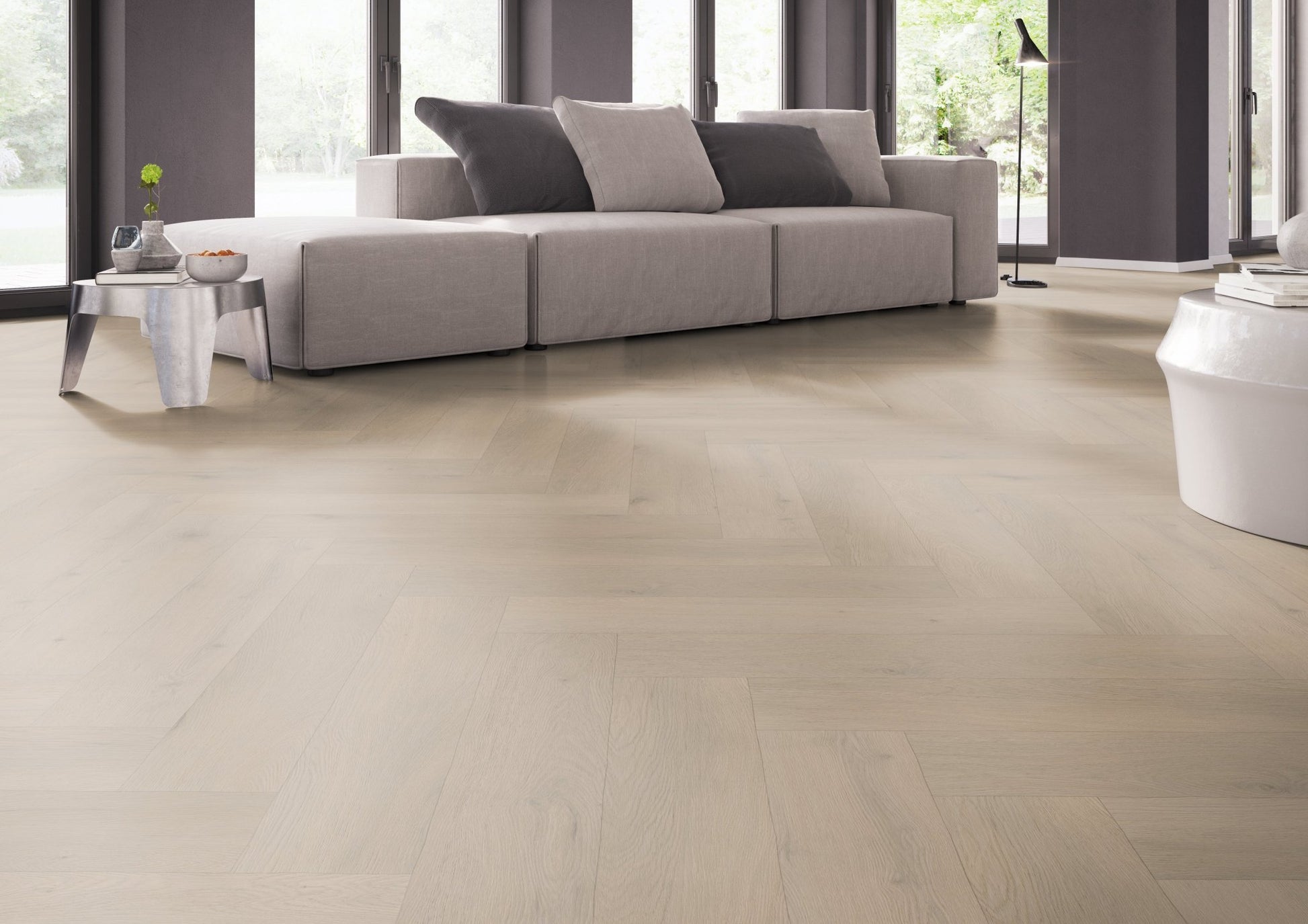 Belakos Attico Fischgrät XL 83 Klebe - Vinyl - Solzaleben.de