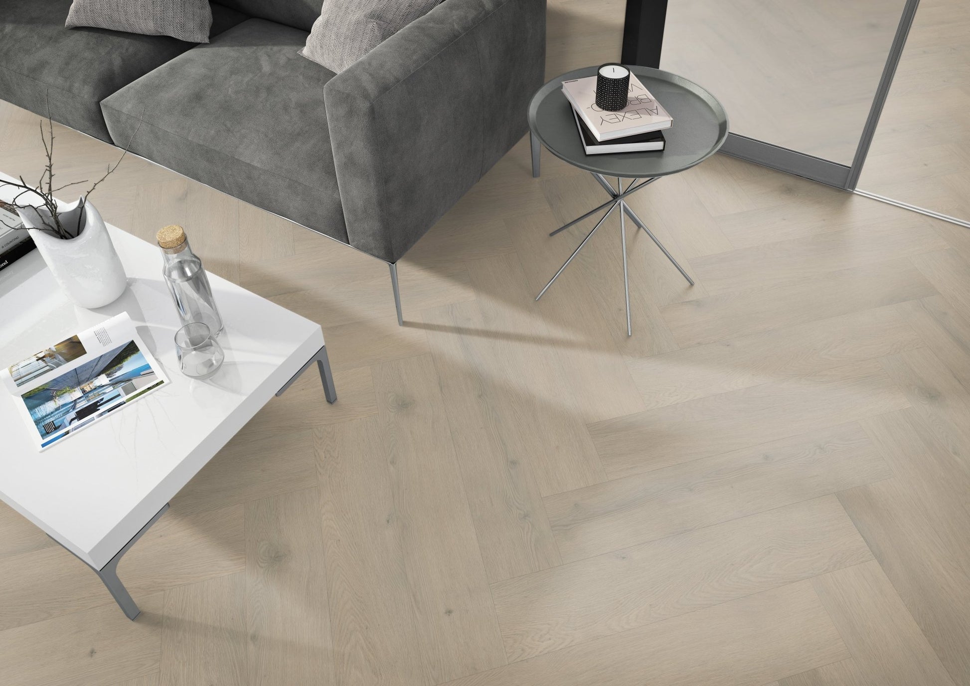 Belakos Attico Fischgrät XL 85 Klebe - Vinyl - Solzaleben.de