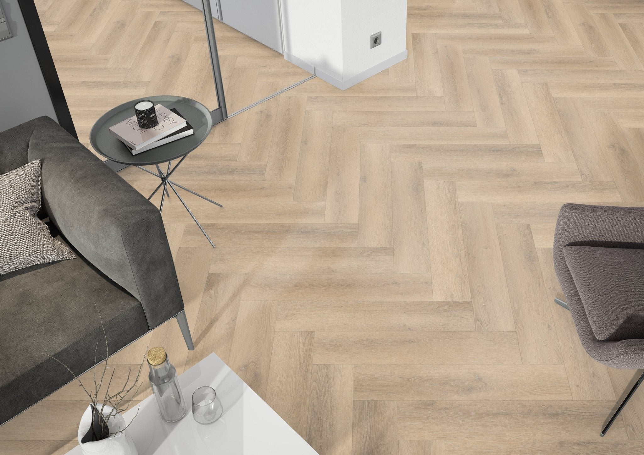 Belakos Palazzo Fischgrät XL 75 Rigide Klick - Vinyl - Solzaleben.de