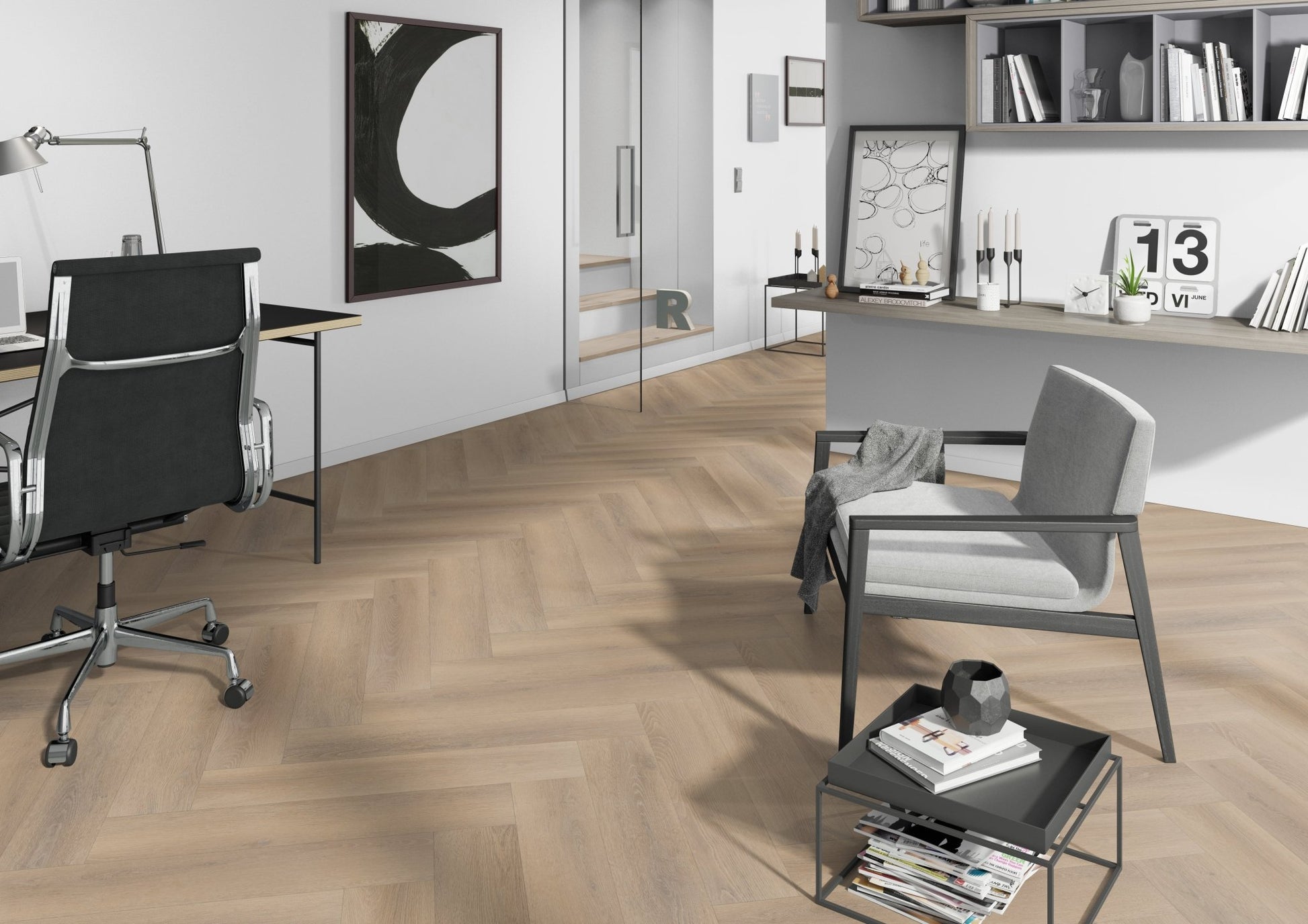 Belakos Palazzo Fischgrät XL 76 Rigide Klick - Vinyl - Solzaleben.de
