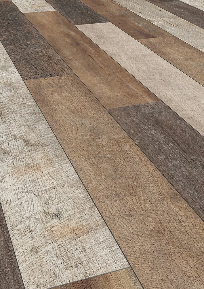 Floer Abgenutzte Dielen Dunkel Altholz Laminat FLR - 1528 - Solzaleben.de