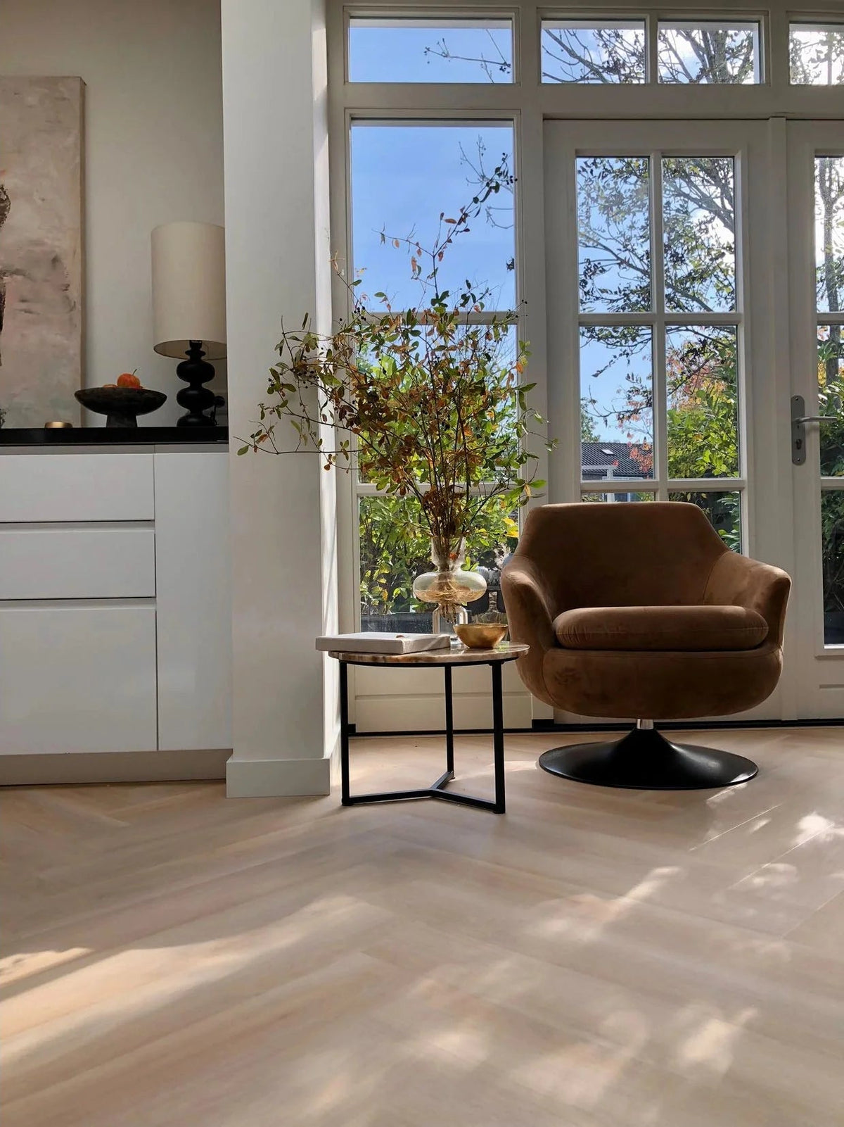 Floer Baleen Beige Walfischgrät Klick Vinyl FLR-3910 - Solzaleben.de