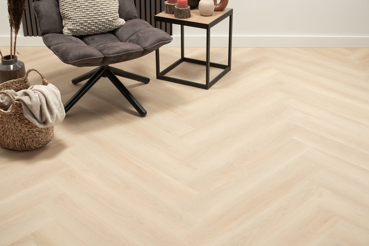 Floer Baleen Beige Walfischgrät Klick Vinyl FLR-3910 - Solzaleben.de