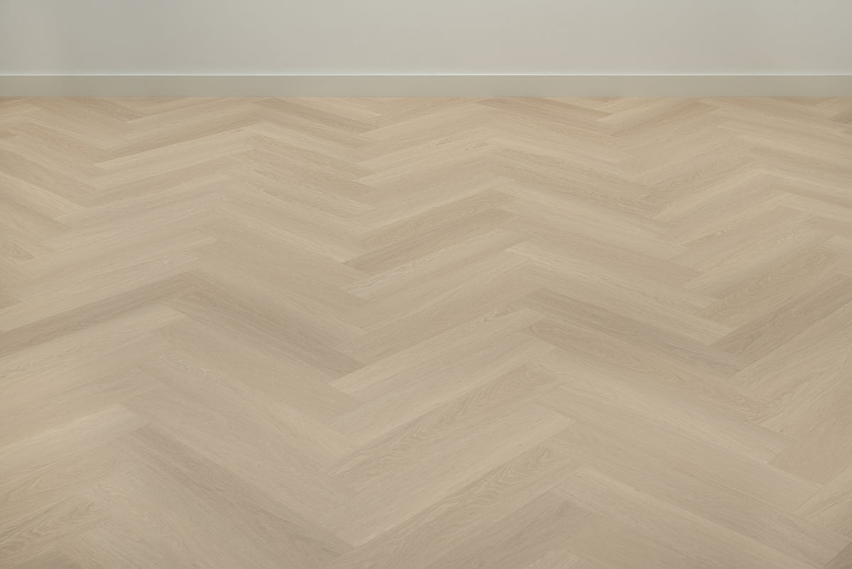 Floer Beige Eiche Fishgrät Klebe - Vinyl FLR - 3512 - Solzaleben.de