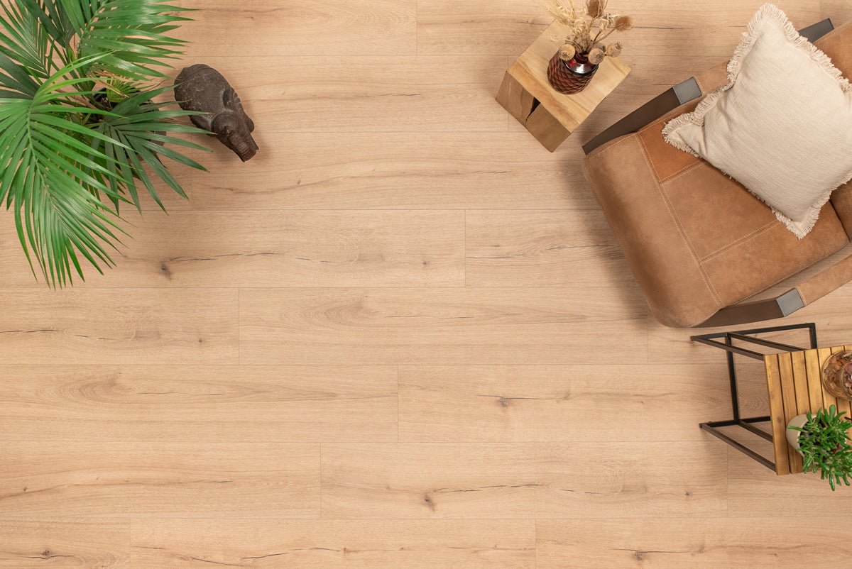 Floer Bergamo Eiche Braun Städte Laminat FLR - 1422 - Solzaleben.de