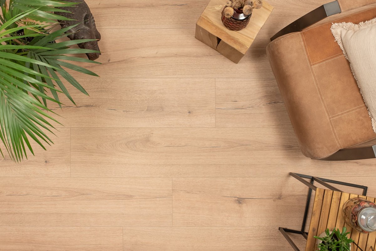 Floer Bergamo Eiche Braun Städte Laminat FLR-1422 - Solzaleben.de