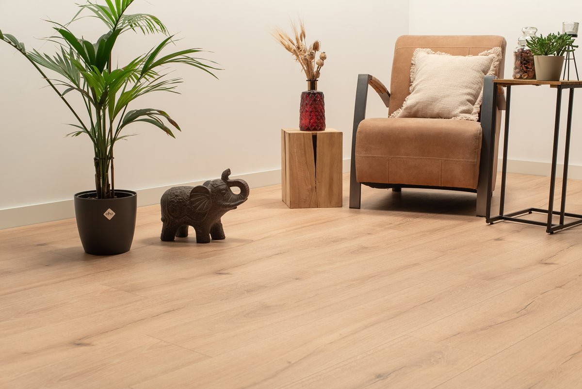 Floer Bergamo Eiche Braun Städte Laminat FLR-1422 - Solzaleben.de