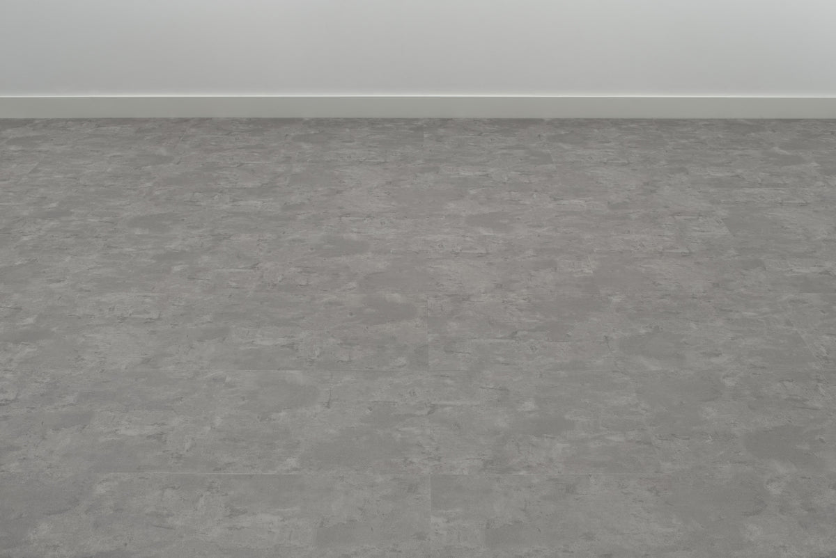 Floer Betonlook Grau Klebe - Vinyl Fliesen FLR - 3608 - Solzaleben.de