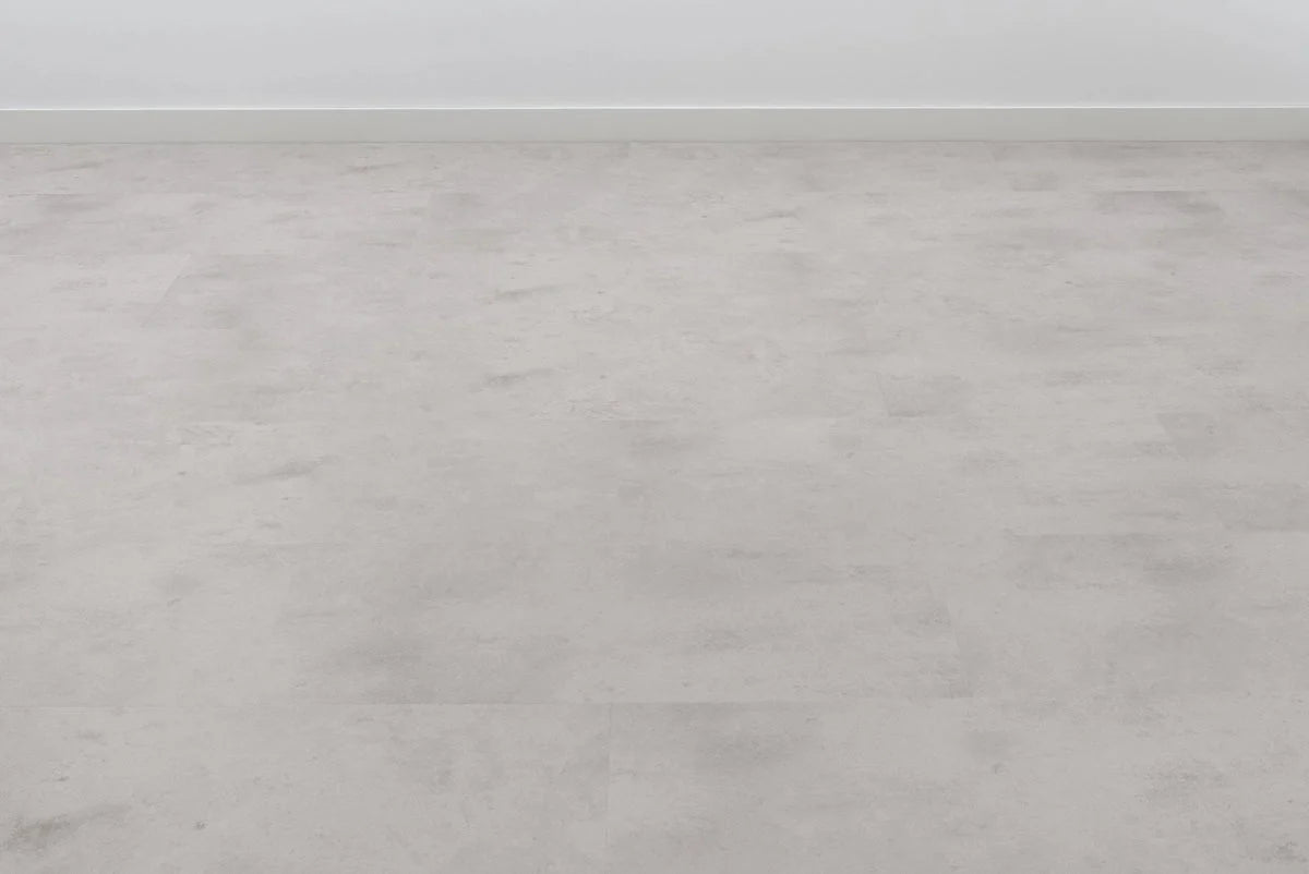 Floer Betonlook Hellgrau Klebe-Vinyl Fliesen FLR-3613 - Solzaleben.de