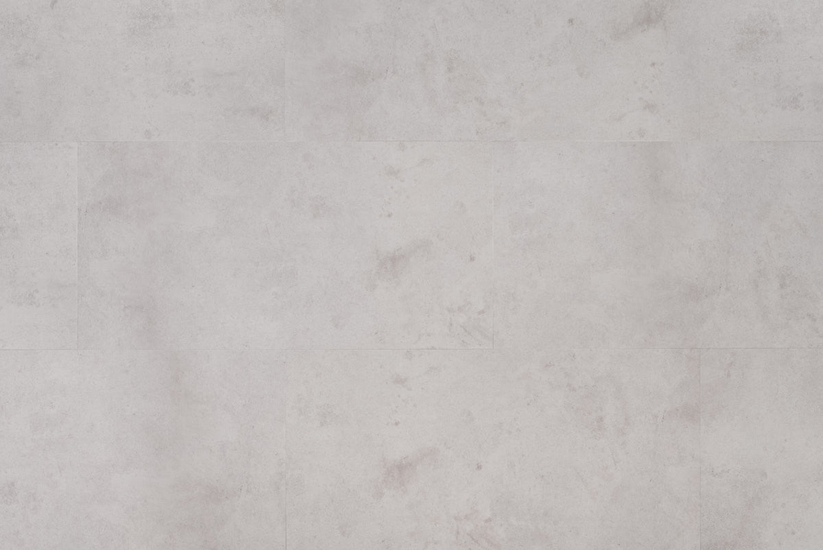 Floer Betonlook Hellgrau Klebe - Vinyl Fliesen FLR - 3613 - Solzaleben.de