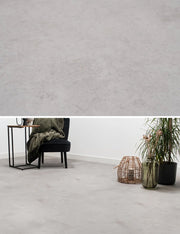 Floer Betonlook Hellgrau Klick Vinyl Fliesen FLR-3805 - Solzaleben.de