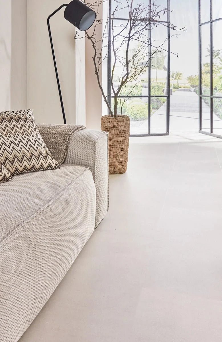 Floer Betonlook Sand Klebe-Vinyl Fliesen FLR-3611 - Solzaleben.de
