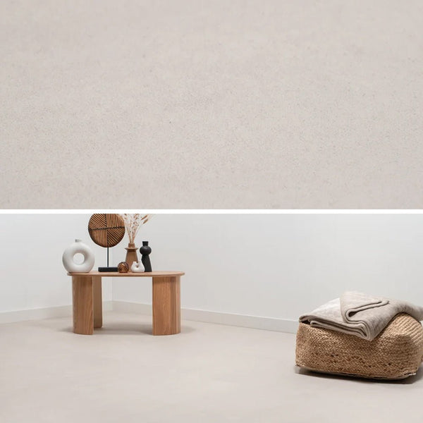 Floer Betonlook Sand Klick Vinyl Fliesen FLR-3803 - Solzaleben.de