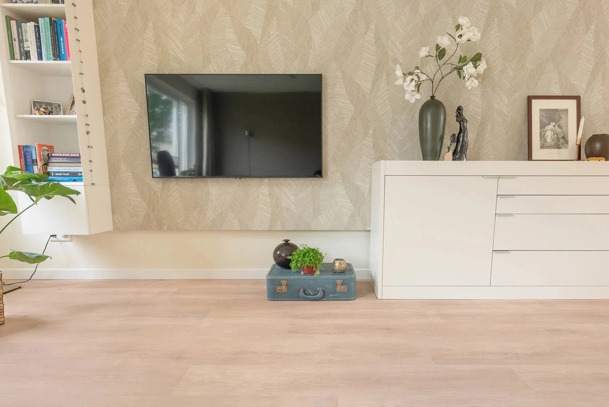 Floer Bibury Beige Eiche Dörfer Klebe-Vinyl FLR-3036 - Solzaleben.de