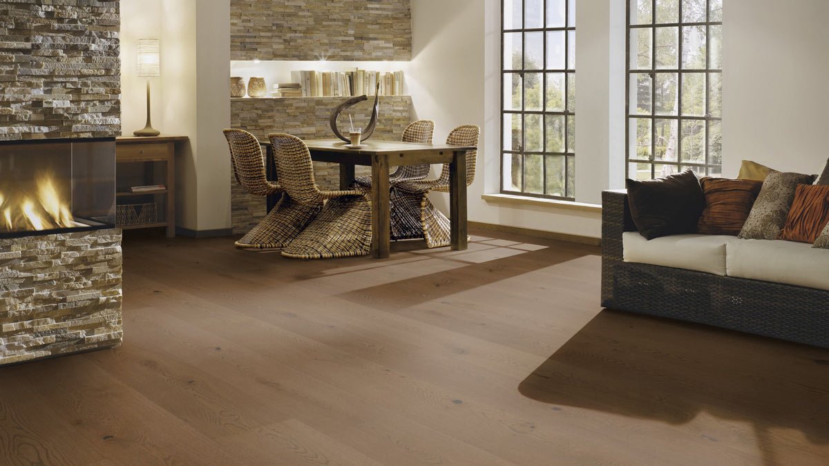 Floer Braun Eiche Rustikal Hybrid Holz FLR - 5013 - Solzaleben.de