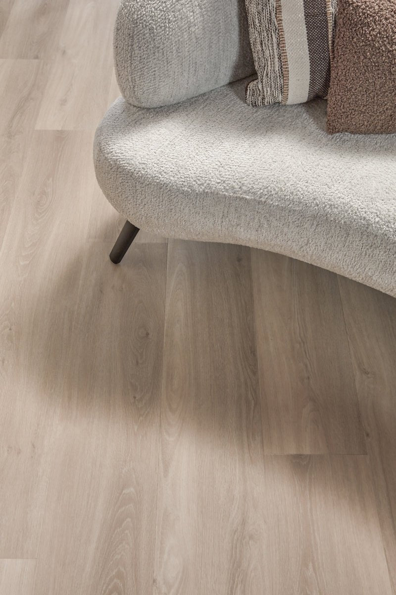 Floer Casares Creme Weiß Eiche Dörfer Klebe-Vinyl FLR-3040 - Solzaleben.de