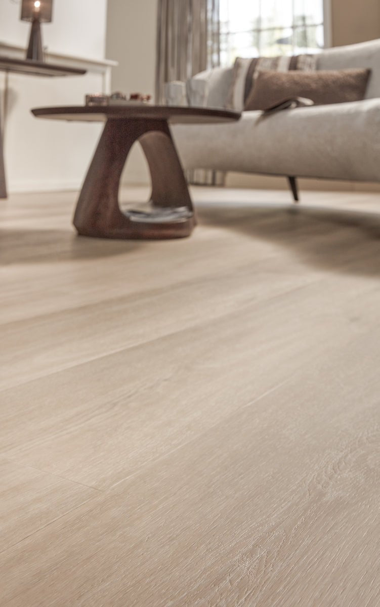 Floer Casares Creme Weiß Eiche Dörfer Klebe - Vinyl FLR - 3040 - Solzaleben.de