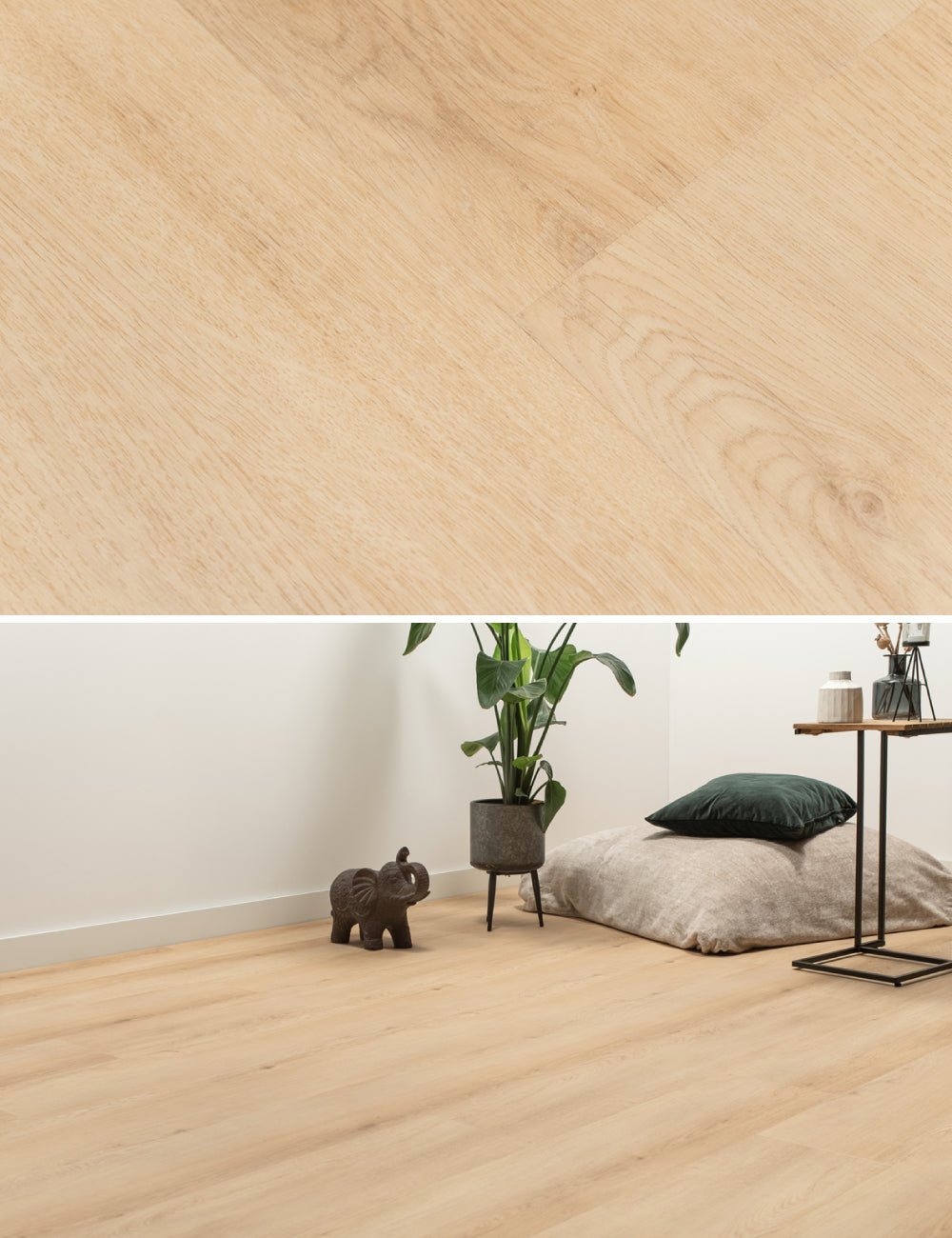 Floer Castellucio Creme Eiche Dörfer Klebe-Vinyl FLR-3045 - Solzaleben.de