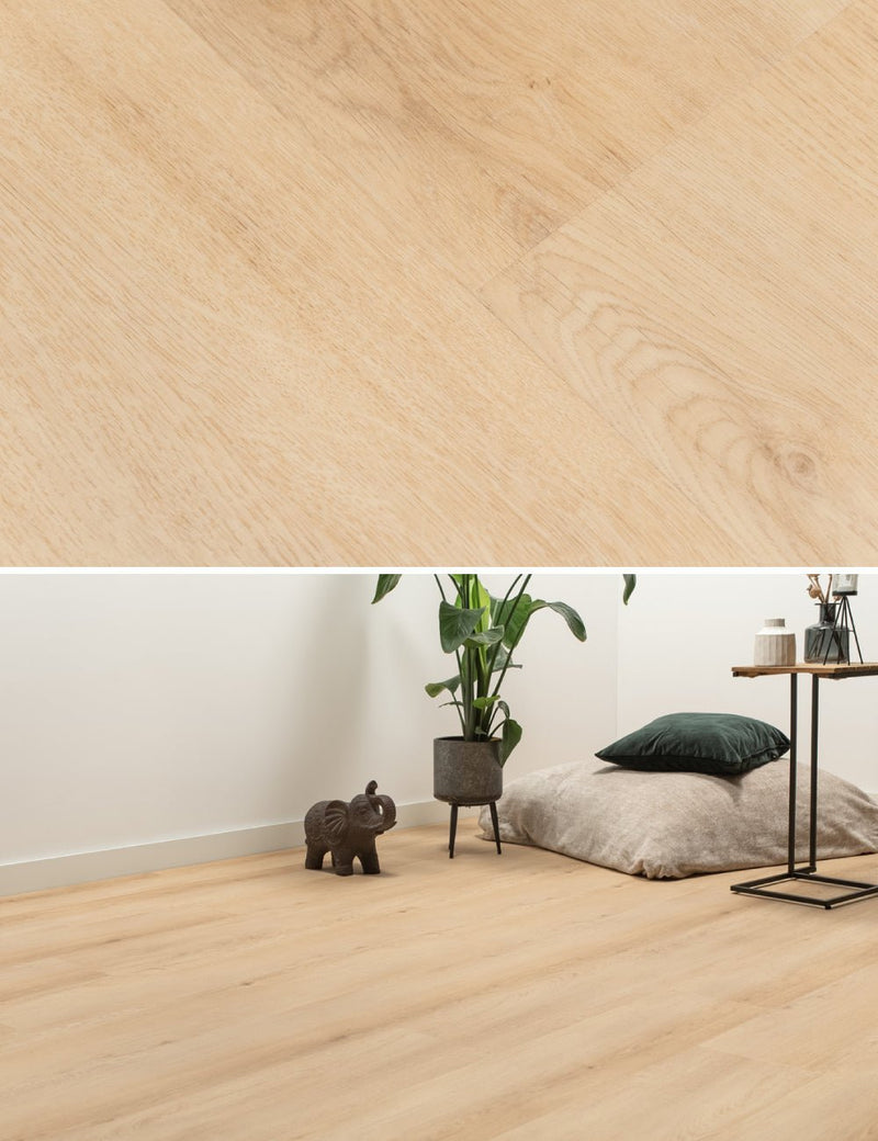 Floer Castellucio Creme Eiche Dörfer Klebe-Vinyl FLR-3045 - Solzaleben.de