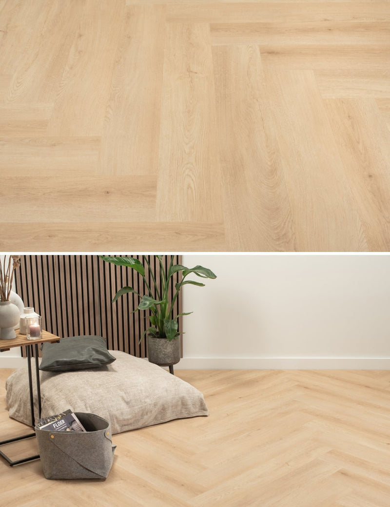 Floer Cetus Creme Walfischgrät Klick Vinyl FLR-3916 - Solzaleben.de