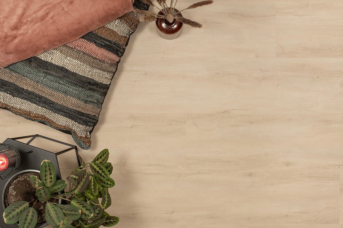 Floer Creme Eiche Landhaus Klebe - Vinyl FLR - 3235 - Solzaleben.de
