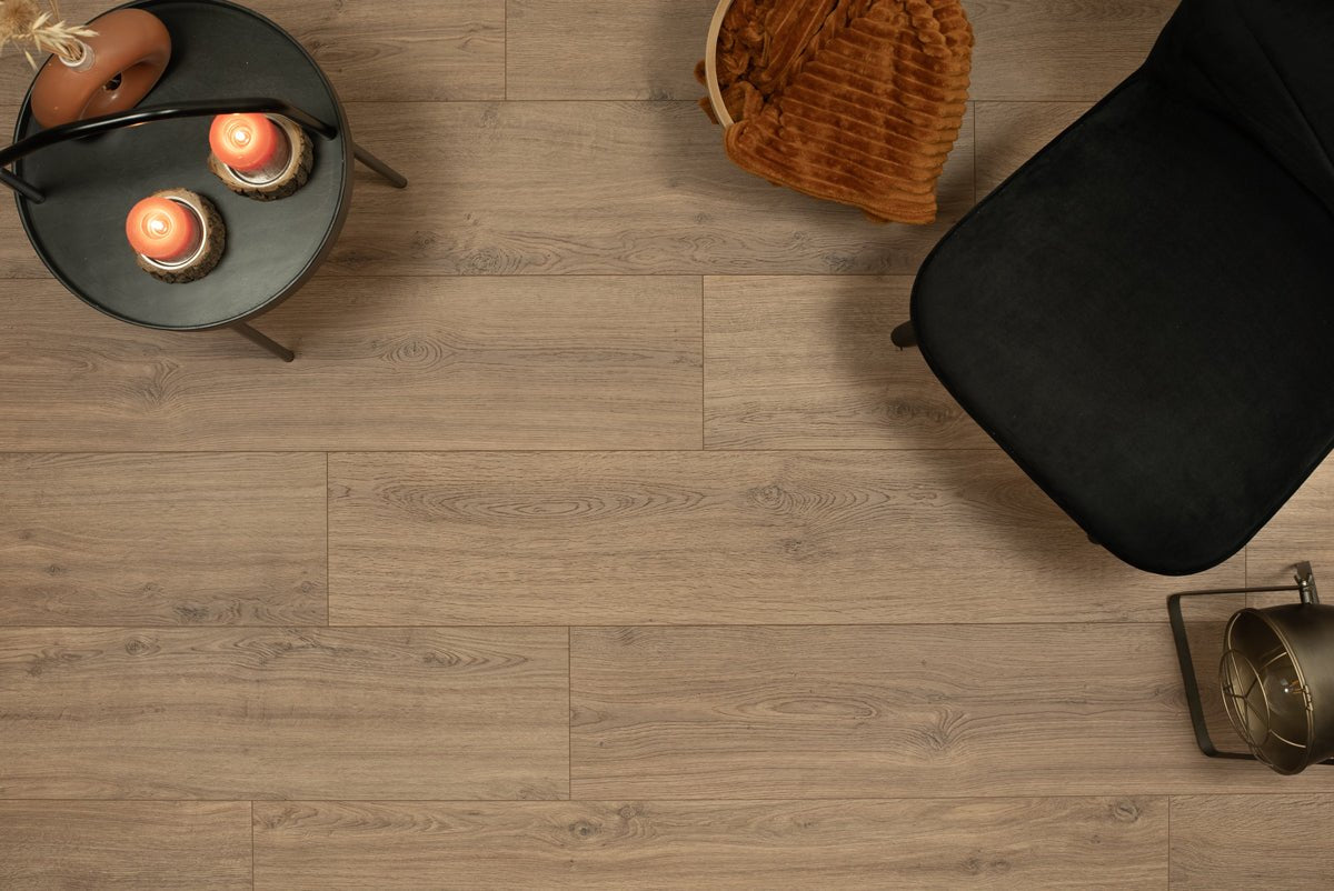 Floer Dublin Dunkelbraun Eiche Städte Laminat FLR - 1423 - Solzaleben.de