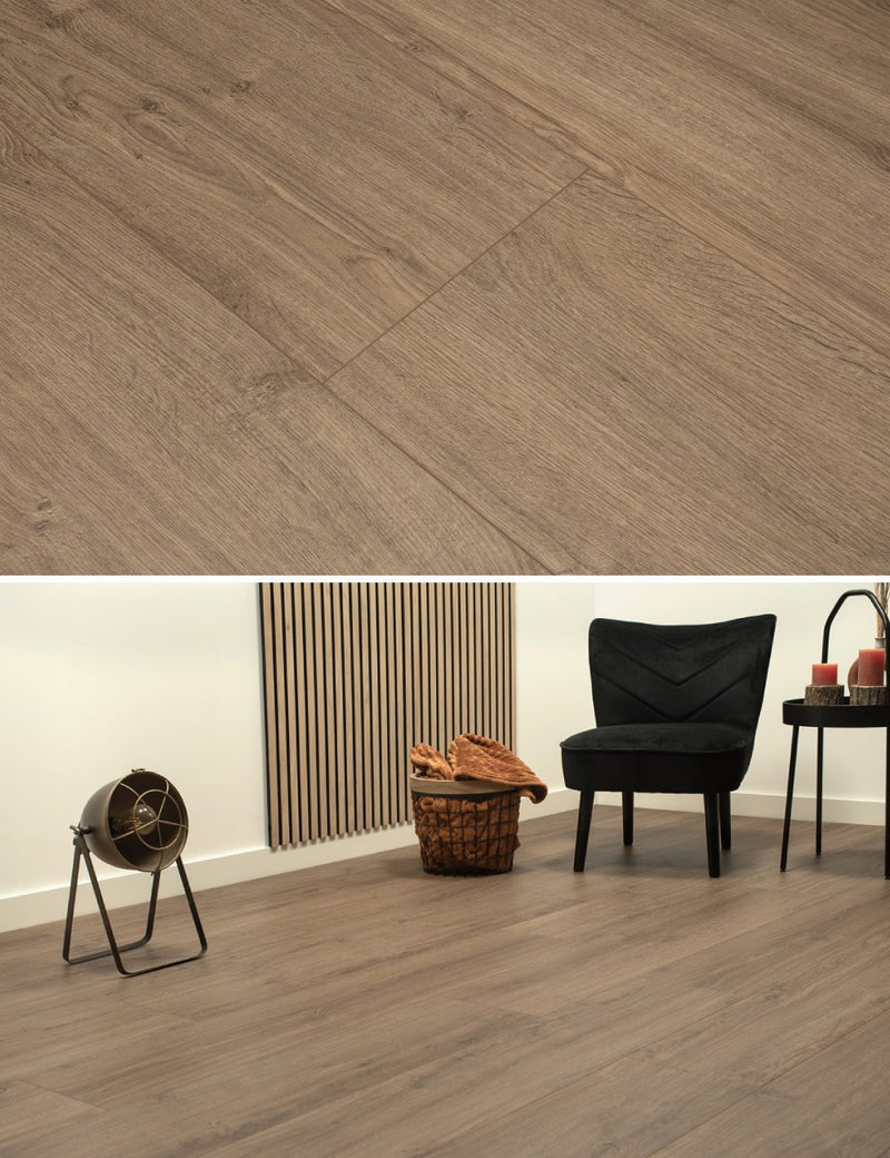 Floer Dublin Dunkelbraun Eiche Städte Laminat FLR-1423 - Solzaleben.de