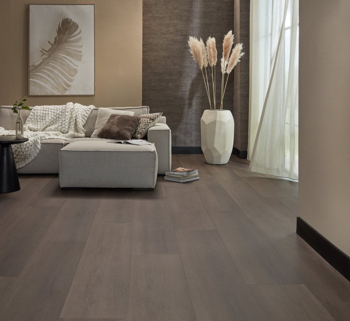 Floer Dunkele Eiche Landhaus Klebe - Vinyl FLR - 3237 - Solzaleben.de