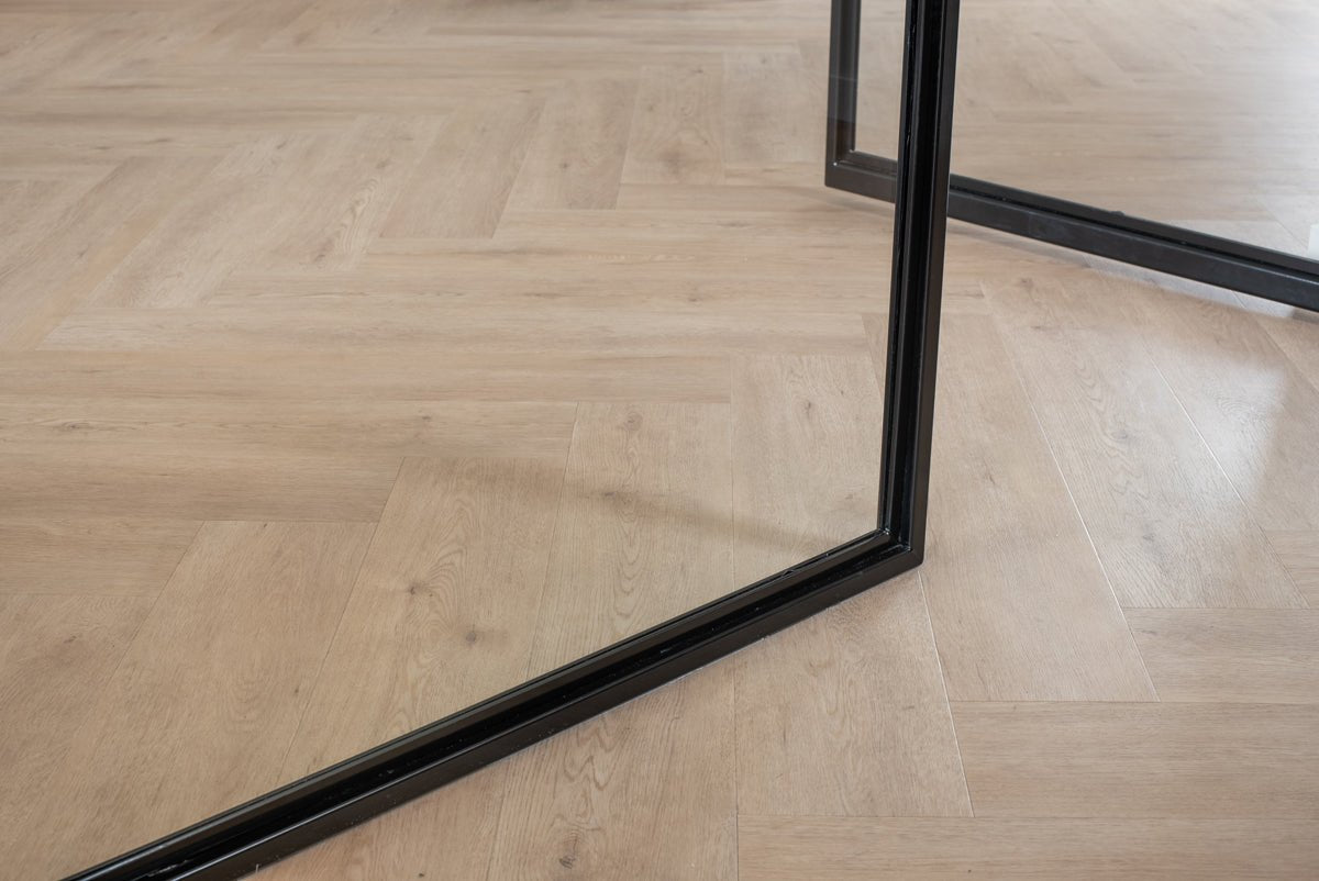 Floer Gaia Graubeige Walfischgrät Klebe - Vinyl FLR - 3527 - Solzaleben.de