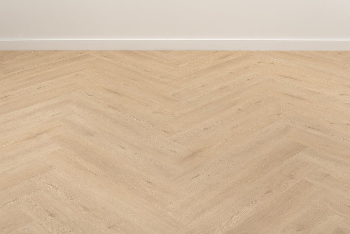 Floer Gaia Graubeige Walfischgrät Klebe - Vinyl FLR - 3527 - Solzaleben.de