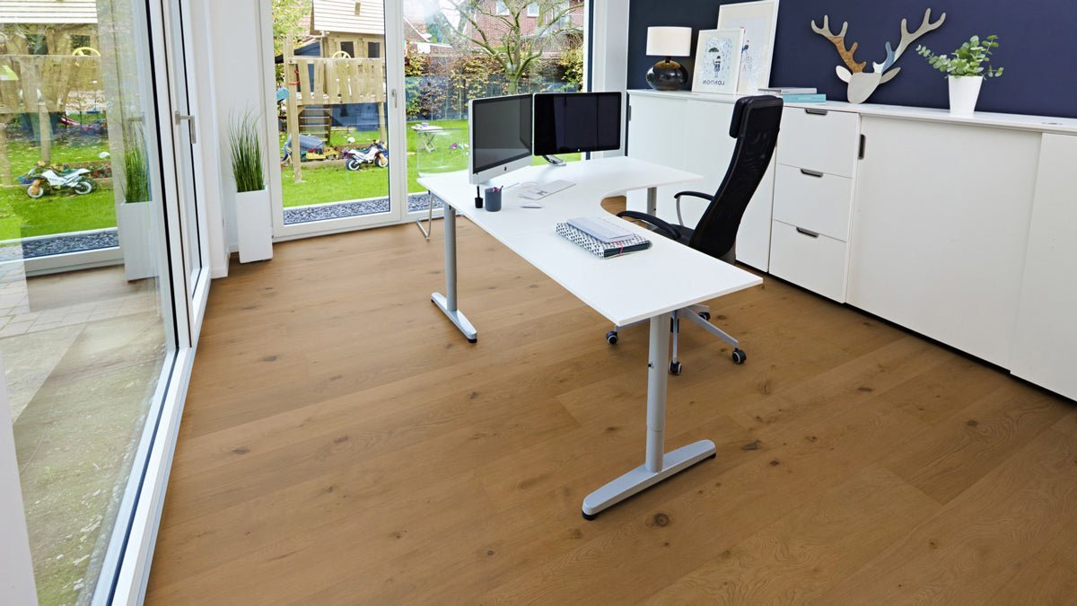 Floer Geräuchert Natur Eiche Rustikale Hybrid Holz FLR-5009 - Solzaleben.de