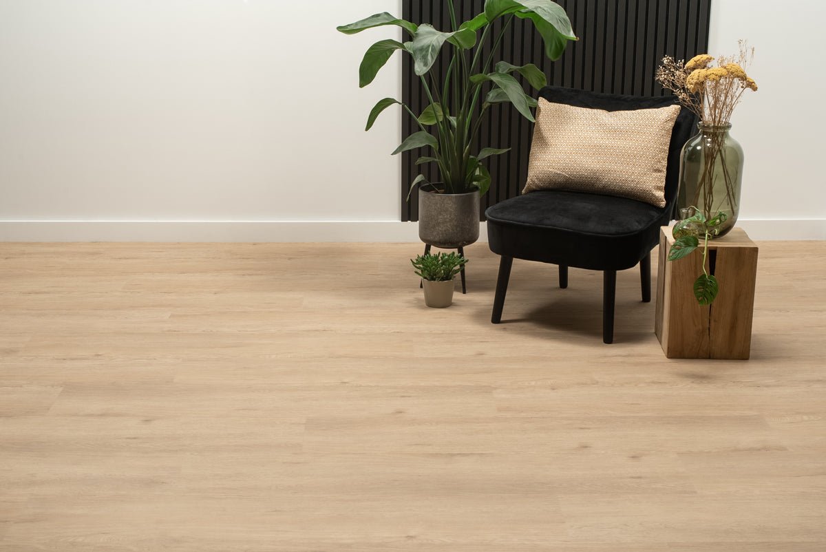 Floer Ghent Graubeige Eiche Dörfer Klebe - Vinyl FLR - 3041 - Solzaleben.de