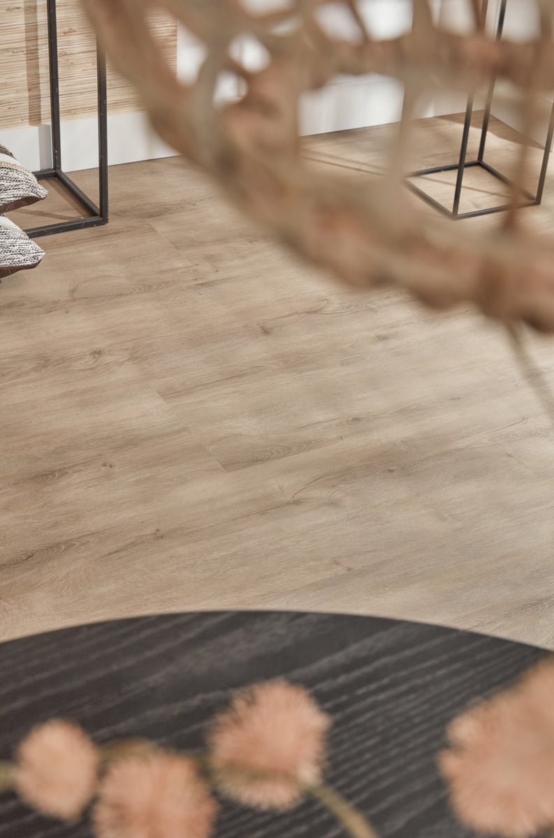 Floer Grau Eiche Landhaus Klebe-Vinyl FLR-3234 - Solzaleben.de