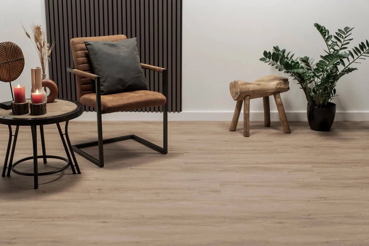 Floer Grau Eiche Landhaus Klebe-Vinyl FLR-3234 - Solzaleben.de