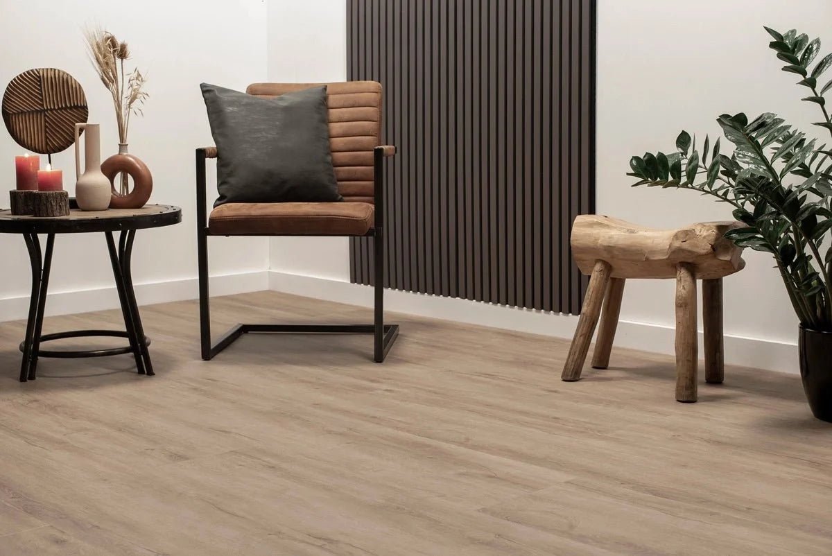 Floer Grau Eiche Landhaus Klebe-Vinyl FLR-3234 - Solzaleben.de