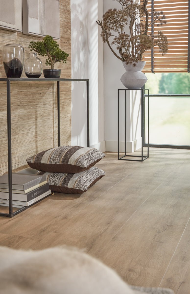 Floer Grau Eiche Landhaus Klebe-Vinyl FLR-3234 - Solzaleben.de