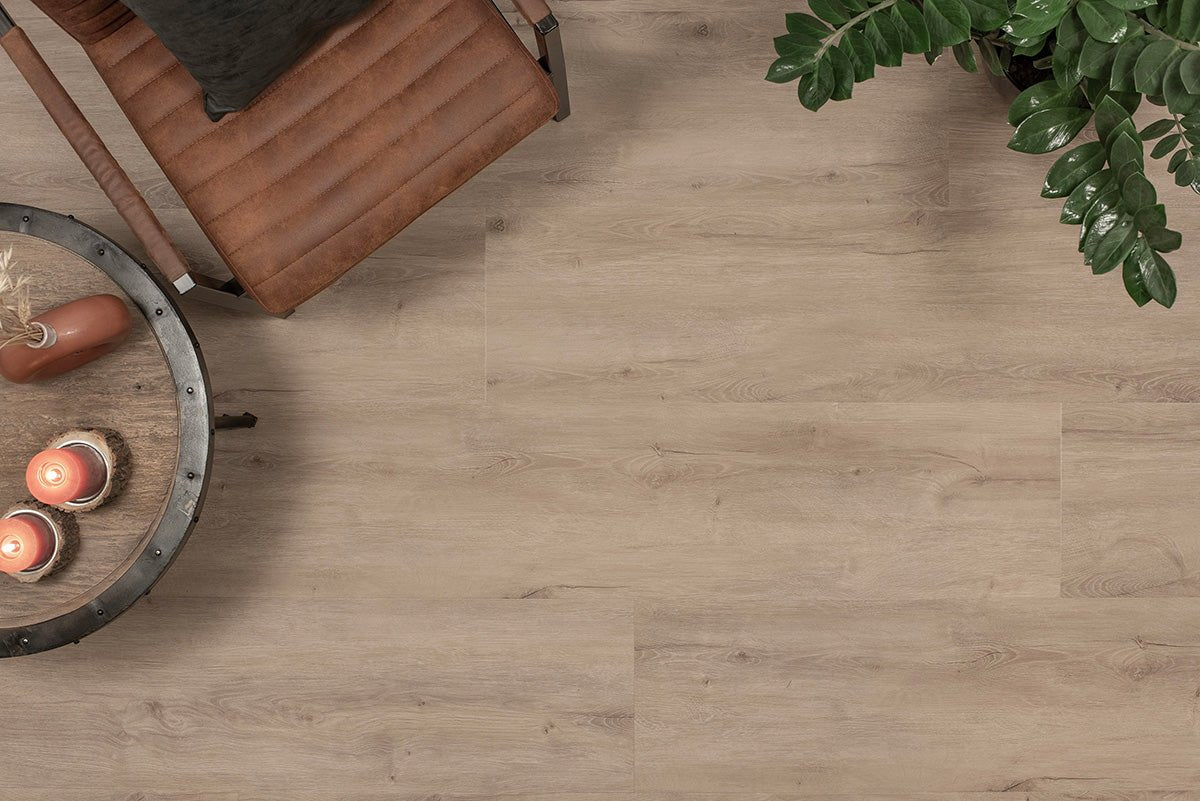 Floer Grau Eiche Landhaus Klebe - Vinyl FLR - 3234 - Solzaleben.de