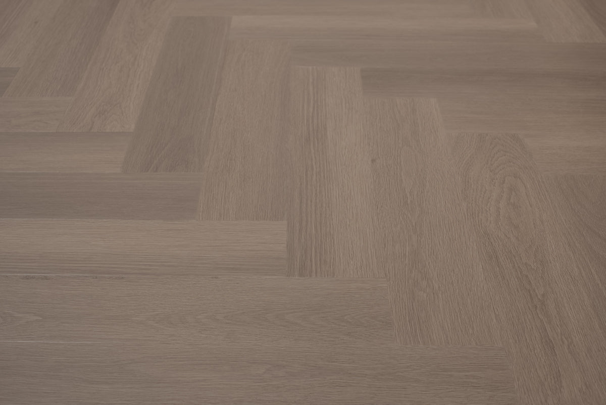Floer Greige Eiche Fishgrät Klebe - Vinyl FLR - 3511 - Solzaleben.de
