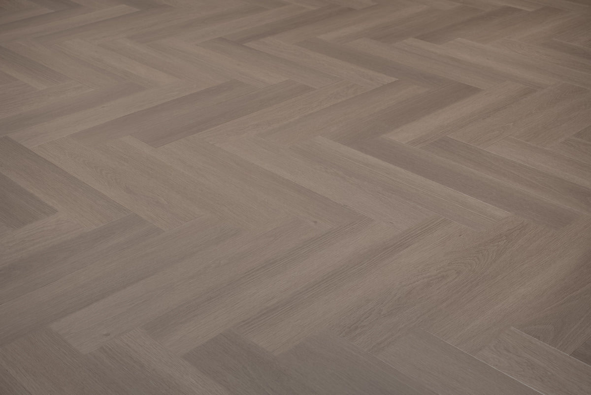 Floer Greige Eiche Fishgrät Klebe - Vinyl FLR - 3511 - Solzaleben.de