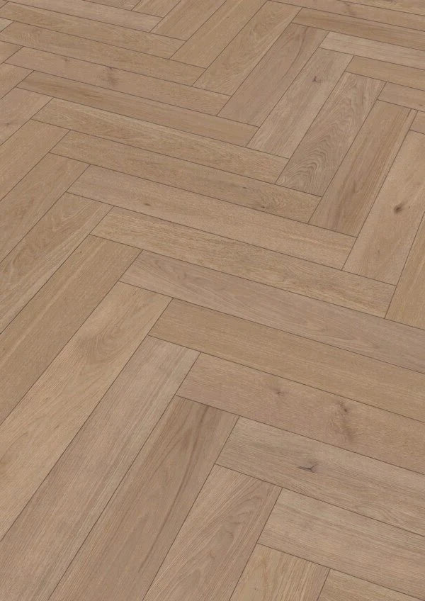 Floer Greige Eiche Hybrid Holz Fishgrät FLR-5018 - Solzaleben.de