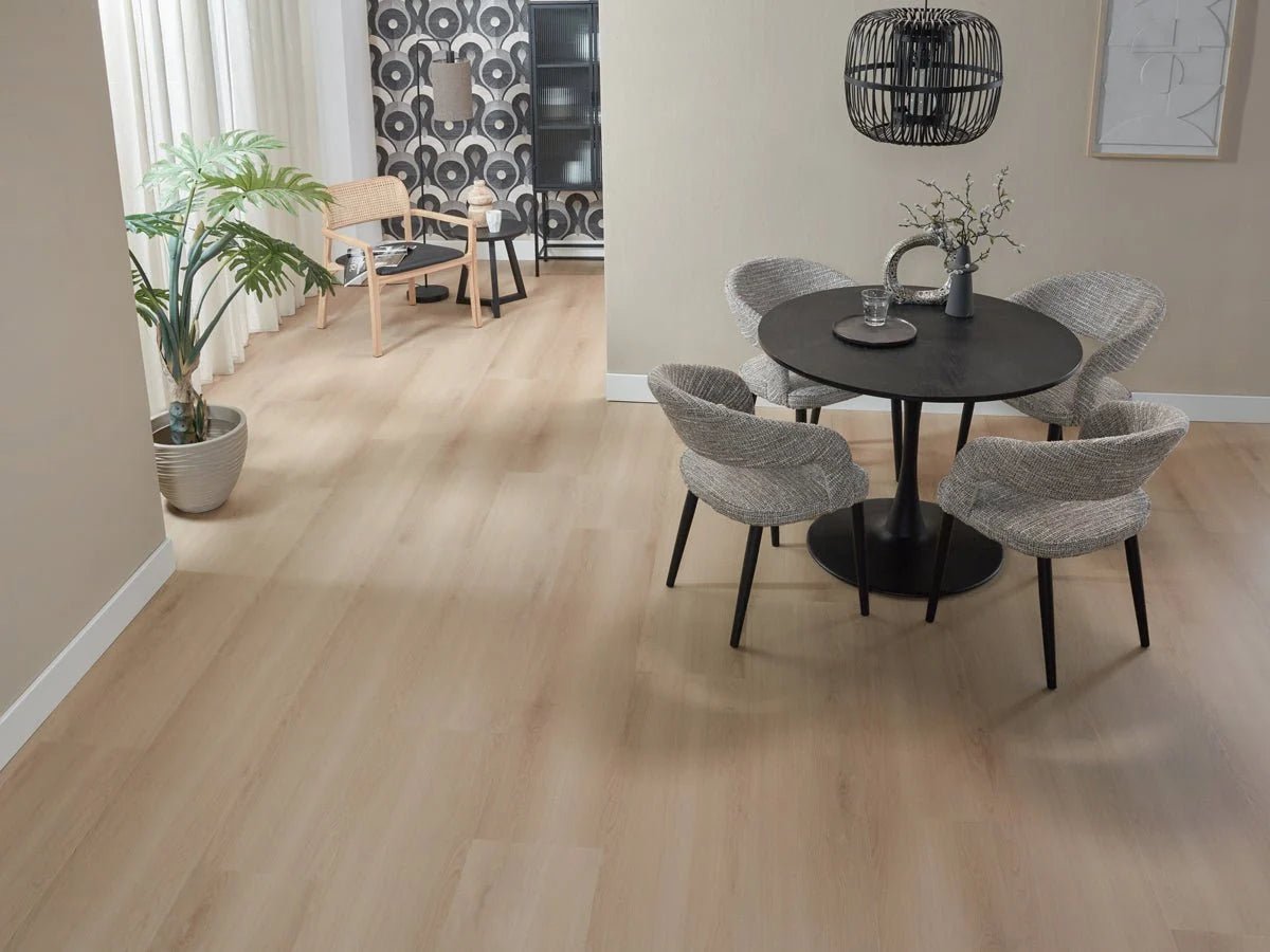 Floer Hellbraune Eiche Landhaus Klebe-Vinyl FLR-3236 - Solzaleben.de