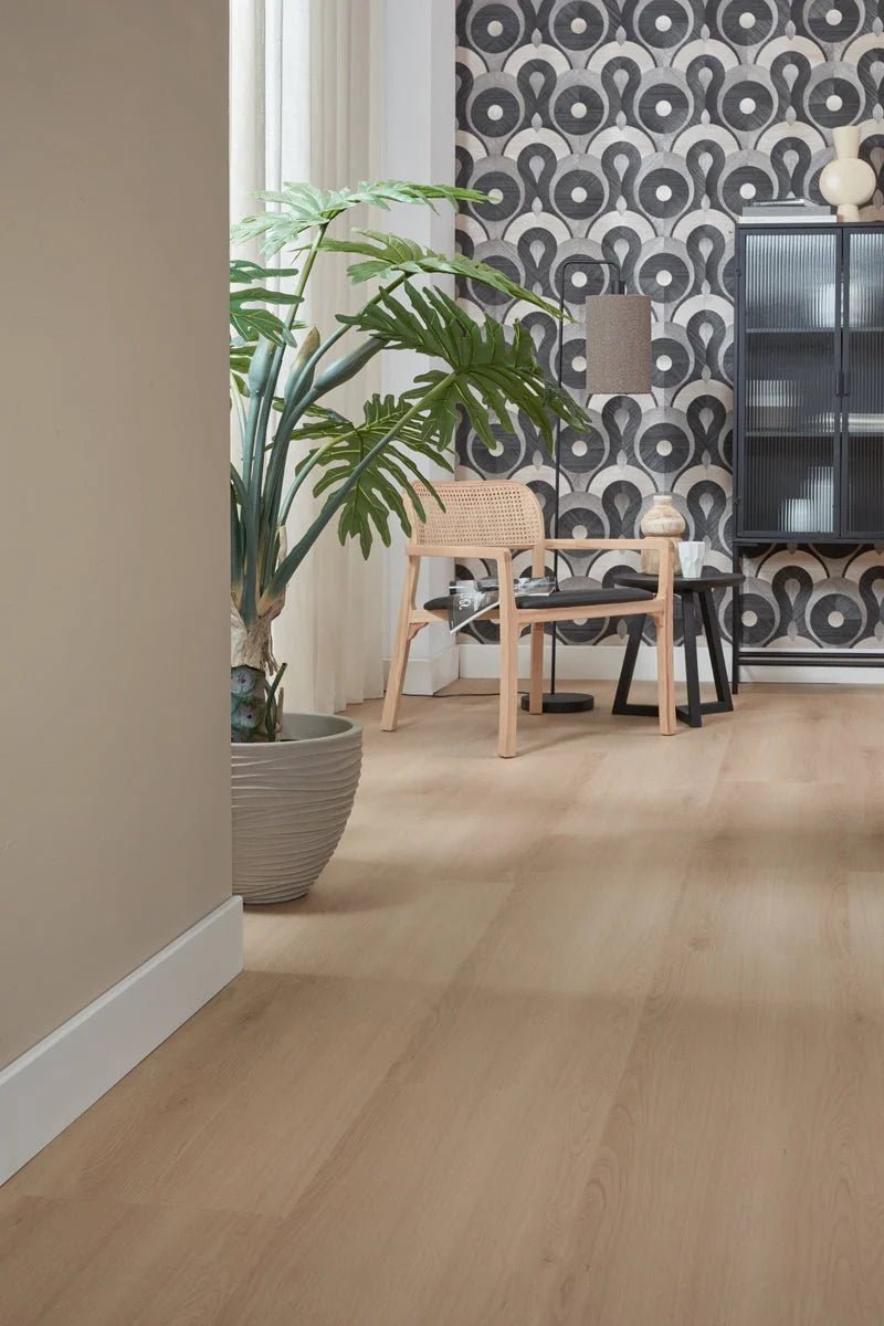 Floer Hellbraune Eiche Landhaus Klick Vinyl FLR-3756 - Solzaleben.de