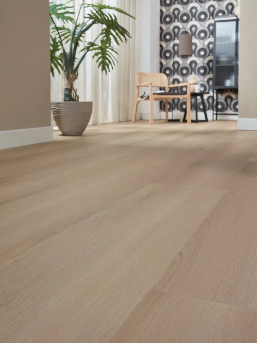 Floer Hellbraune Eiche Landhaus Klick Vinyl FLR-3756 - Solzaleben.de