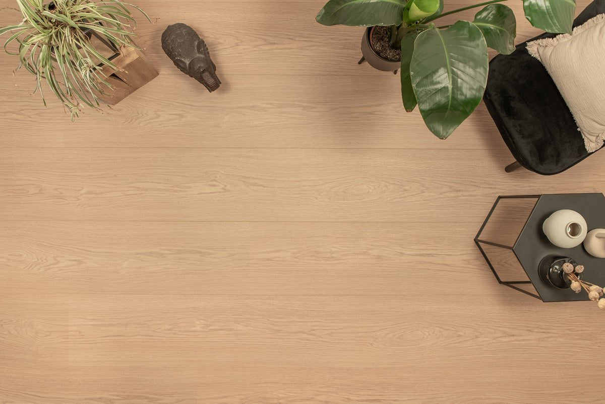 Floer Hellbraune Eiche Landhaus Laminat FLR-1038 - Solzaleben.de