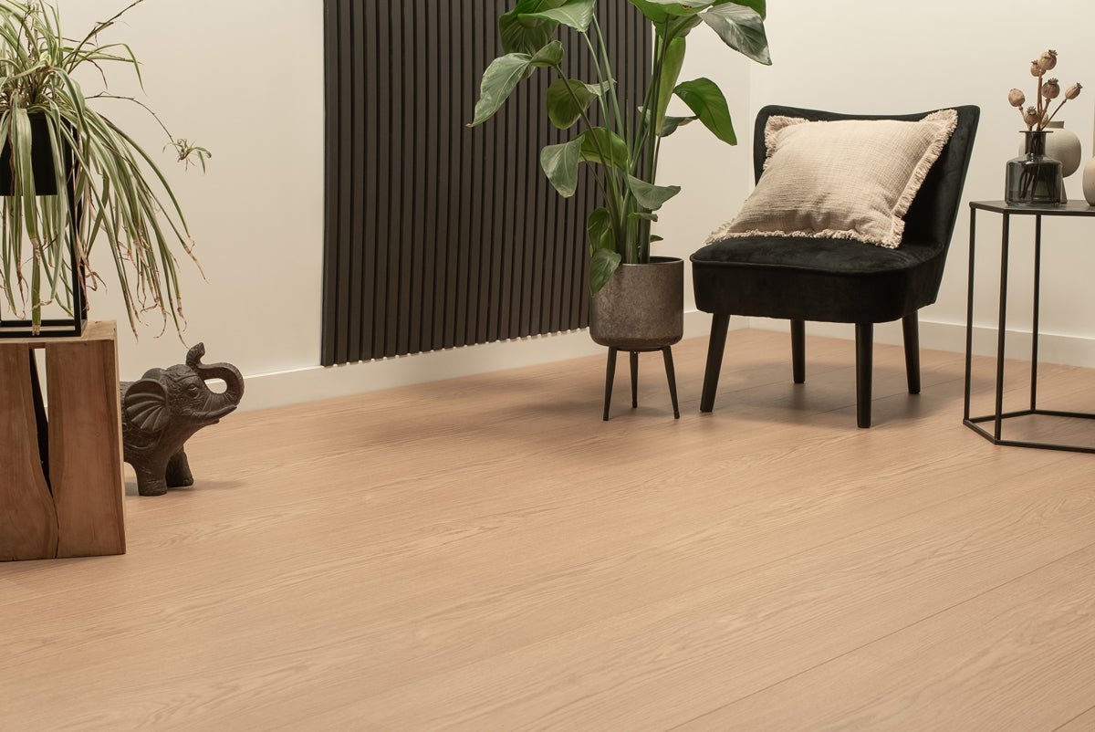 Floer Hellbraune Eiche Landhaus Laminat FLR-1038 - Solzaleben.de