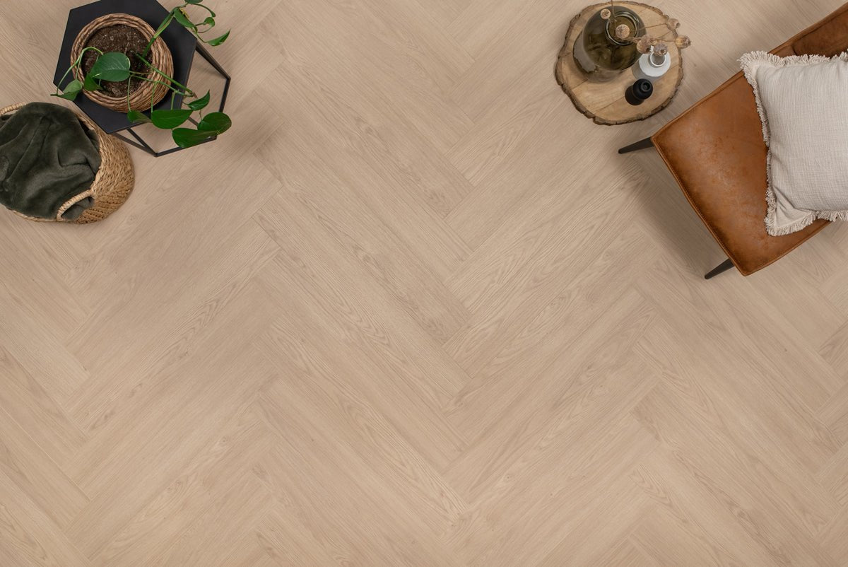 Floer Humphrey Hasel Braun Walfishgrät Laminat FLR - 1616 - Solzaleben.de