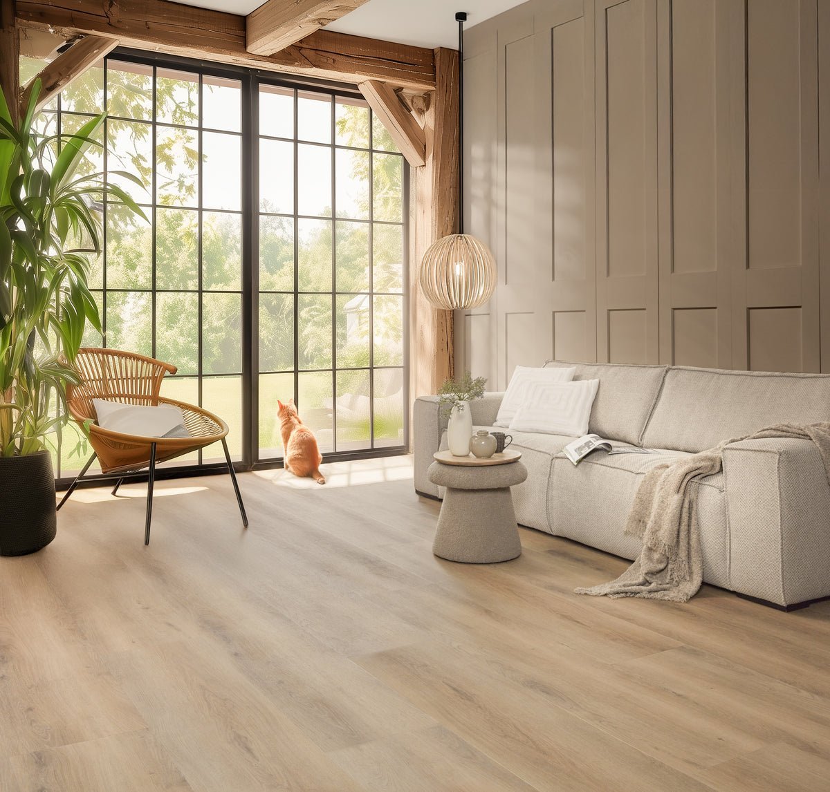 Floer Ländliche Eiche Landhaus Klick Vinyl FLR-3750 - Solzaleben.de